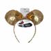 Disney Accessories | Minnie Mouse Disney Ears With Bow Headband, Gold | Color: Gold | Size: Osg