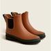 J. Crew Shoes | J Crew Rain Ankle Boots Short Lug Sole Chelsea Nutmeg Zara Madewell Loft Mk 8.0 | Color: Brown/Tan | Size: 8