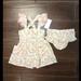 Jessica Simpson Dresses | 12m Jessica Simpson Sea Salt Beach Sun Dress And Diaper Cover | Color: Cream/Pink | Size: 12mb