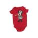 Disney Baby Short Sleeve Onesie: Red Bottoms - Size 24 Month