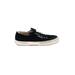 Superga Sneakers: Black Print Shoes - Women's Size 39 - Round Toe