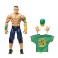 Mattel WWE Top Picks Elite Action Figure & Accessories Set, John Cena 6-inch Collectible with Swappable Hands, Ring Gear & 25 Articulation Points, HTX73