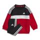 adidas Unisex Baby Tiberio 3-Stripes Colorblock Leggings Set, 9-12 Months