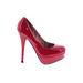 Luichiny Heels: Red Shoes - Women's Size 6