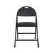 COSCO Commercial XL Smartfold Fabric Padded Chair Fabric in Black | 34.25 H x 21.4 W x 19.6 D in | Wayfair 60935TMS4E