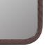 Winston Porter Nayah Mirror, Wood in Brown | 23.63 H x 23.63 W x 1.01 D in | Wayfair 016ED8351D804670ACE8A9BAB1F6A3CD