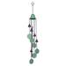 Dakota Fields Wind Chime Metal in Brown/Green | 27.17 H x 3.15 W x 3.15 D in | Wayfair 6A70F02D05534521AD5D3F3502AD7165