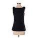 Banana Republic Factory Store Sleeveless Top Black Boatneck Tops - Women's Size X-Small