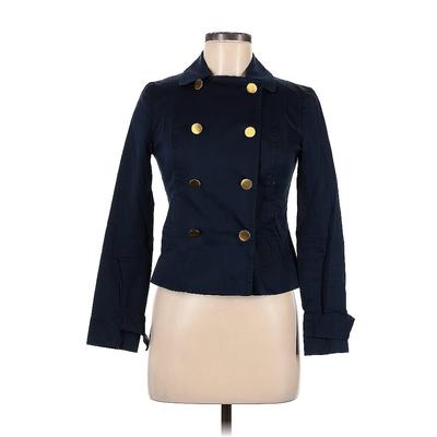 Banana Republic Factory Store Blazer Jacket: Blue Jackets & Outerwear - Women's Size 0
