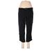 Eddie Bauer Dress Pants - High Rise Straight Leg Cropped: Black Bottoms - Women's Size 8