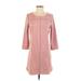 Gianni Bini Casual Dress - Shift: Pink Dresses - Women's Size Small