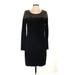 AB Studio Casual Dress - Sheath: Black Dresses - Women's Size Large