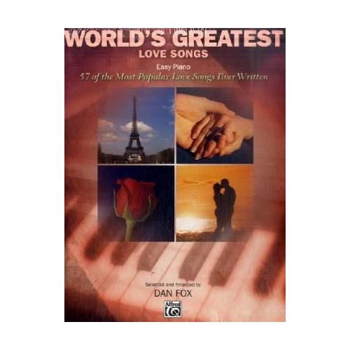 World’s Greatest Love Songs, for Easy Piano – Dan Bearbeitung:Fox