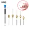 10PCS Strumento per ago per pulizia ugello in acciaio inossidabile 0.2mm 0.25mm 0.3mm 0.35mm 0.4mm Trapano per parti di stampanti 3D ugello V6