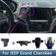 Per JEEP Grand Cherokee 2014 2015 2016 2017-2020 Supporto per telefono per auto Speciale staffa fissa Base Accessori di ricarica wireless