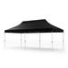 Costway 10 x 20 FT Pop-up Canopy Tent with Carrying Bag-Black