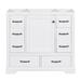 36 in. W x 18 in. D x 33 in. H Freestanding Bath Vanity Cabinet without Top in White