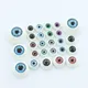 8 Paare 10/12mm Acryl bjd Augen für Spielzeug Puppe Zubehör 3d Auge DIY Spielzeug bunte Simulation