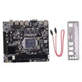 LGA 1155 Motherboards Support LGA1155 Dual DDR3 Intel-H61 USB2.0 VGA Sata II