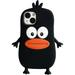 Apply to iPhone 14 Case Kawaii Phone Cases Cute 3D Cartoon Black Sausage Mouth Duck Phone Case Funny Cool Soft Silicone Shockproof Protective Case for iPhone 14 Women Girls