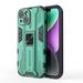 Feishell Hybrid Armor Rugged Case for Apple iPhone 7 Plus/8 Plus Support Magnetic Car Mount Military Grade Drop Protection Hidden Kickstand Rugged Non-Slip Durable Phone Case Green