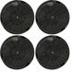 4x Filtre à charbon actif remplacement pour Bosch 00748732, 00748733, DHZ5316/01 pour hotte