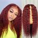 Jacenvly Festival Long Roll Curly Hair Middle Score Wig Fashion Natural Wig High Temperature Wire 26.77in Long Wig for Women Daily Life on Sales Birthday Gifts for Women Clearance Items for Women