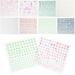 8 Sheets Self Adhesive Pearl Stickers Colorful Flat Back Pearls Sticker for Face Nail Art