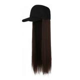 Wigs Women s Hats Wigs Black Hats Black Dark Brown And Light Brown Wigs Hats Long Straight Hair