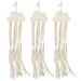Nordic Style Yunduo Wood Chips Children s Hairpins and Hairbands Storage Organization Hanging Ornaments Decorative Pendants Headdress Material Package 3pc (Yunduo Eyelashes + Lace) Clips Pcs