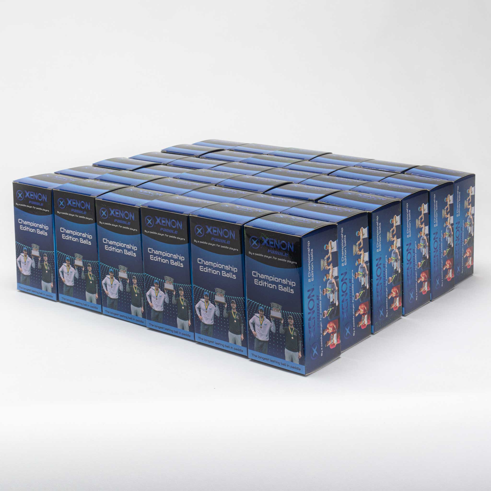 Xenon Championship Edition Ball 2 per Sleeve 36 Sleeves Platform Tennis Balls
