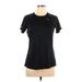 Nike Active T-Shirt: Black Activewear - Women's Size Large