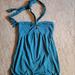 American Eagle Outfitters Tops | Cute Ae Tie Tank | Color: Blue/Green | Size: S