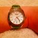 Coach Accessories | Coach Swiss Green Wristwatch Nwt | Color: Green/Silver | Size: Os