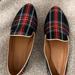 J. Crew Shoes | Like New J Crew Plaid Loafers- Used Only Once | Color: Green/Red | Size: 8.5