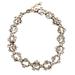 J. Crew Jewelry | J Crew Crystal Open Circles Statement Necklace | Color: Gold/White | Size: Os