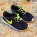 Nike Shoes | Euc Nike Sneakers Size 4.5y. Black & Bright Green. Used Few Times. As Is | Color: Black/Green | Size: 4.5bb