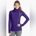 Nike Tops | Nike Pro Dri-Fit Funnel Neck Women’s Activewear Top Size Small | Color: Purple | Size: S