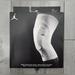 Nike Accessories | Jordan Basketball Padded Knee Sleeves Jks02101sm | Color: White | Size: Os