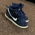Nike Shoes | Nike Swoosh Little Boys Sneakers Blue High Tops Basketball 13.5 Shoes Active Run | Color: Blue | Size: 13.5b