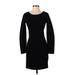 Athleta Casual Dress - Sheath: Black Solid Dresses - Women's Size X-Small