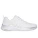 Skechers Women's Vapor Foam - Midnight Glimmer Sneaker | Size 6.0 | White/Silver | Textile/Synthetic | Vegan