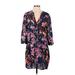 Maeve Casual Dress - Shift: Purple Floral Dresses - Women's Size X-Small