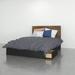 Mack & Milo™ Totten Storage Platform Bed w/ Headboard Metal in Black/Brown | Wayfair C867E42F9B5349238A5E00ECDCE548BD