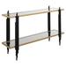 Mercer41 Empire Cityscape Console Table in Gray | 33.875 H x 52 W x 13 D in | Wayfair 75D98DFB836F455EA9D7A9666CE3C68D