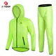 Giacca da ciclismo impermeabile x-tiger Set giacca a vento da uomo UPF30 MTB giacca da pioggia per