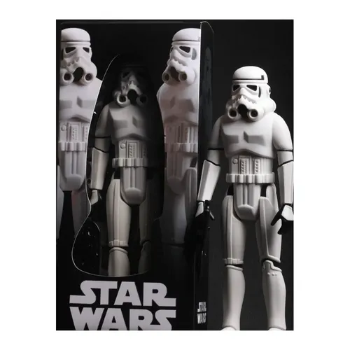 Neu angekommen verrücktes Spielzeug Star Wars Klon Trooper Storm trooper PVC Action figur Sammlung