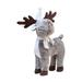 Thaisu Christmas Table Decorations Cute Reindeer Stuffed Animal Desk Ornaments for Winter Home Centerpieces Party Decor