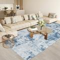 BEKAY 5*7ft Area Rug for Living Room Modern Abstract Area Rug Anti-Slip Backing Machine Washable Non-Shedding Rug