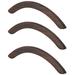 Trjgtas 3X Rosewood Figured Solid Guitar Arm Rest Guitar Parts & Accessories Replacement for 39-41 Inch Acoustic Guitar